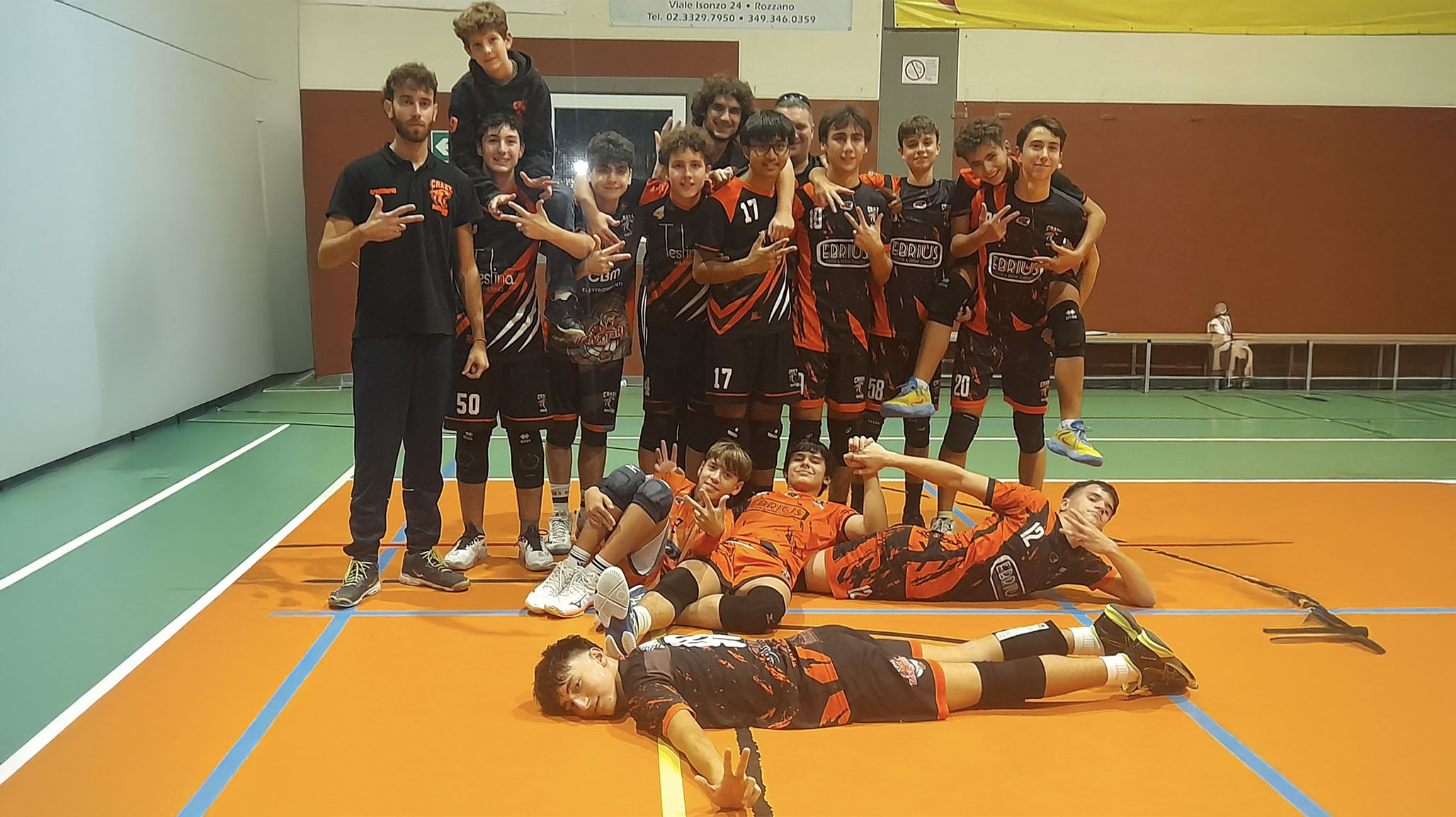 Esordio da urlo per l'Under 17 Orange nel campionato PGS